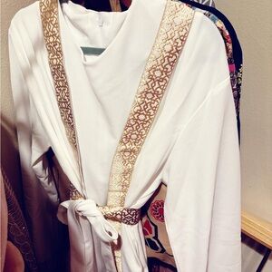 ✨ Brand New Egyptian Abaya w/ Under Dress | S–L | Tie Belt